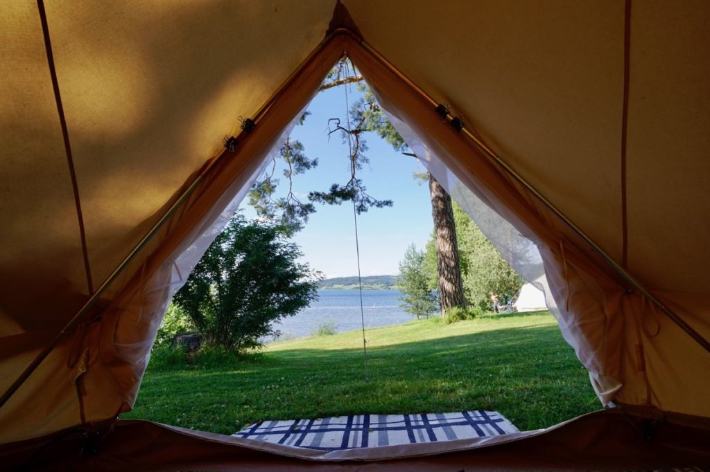 Glamping torbjørnrud views randsfjorden review