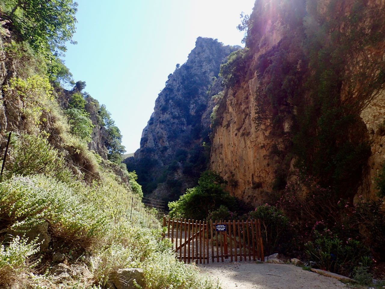 Deliana gorge entry