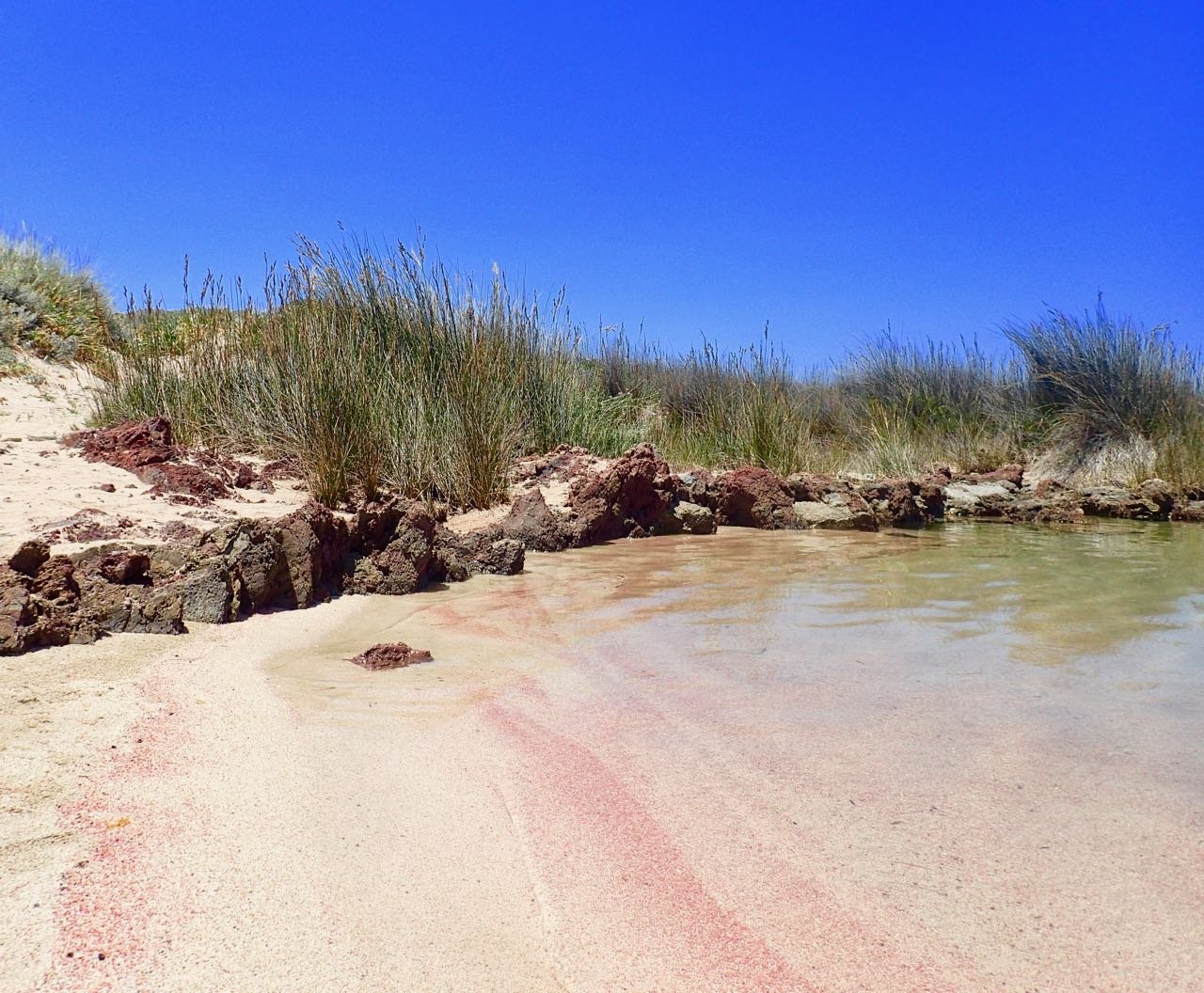 Kissamos beach secret pink