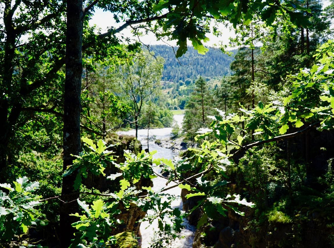 Kvåsfossen visitor centre view review