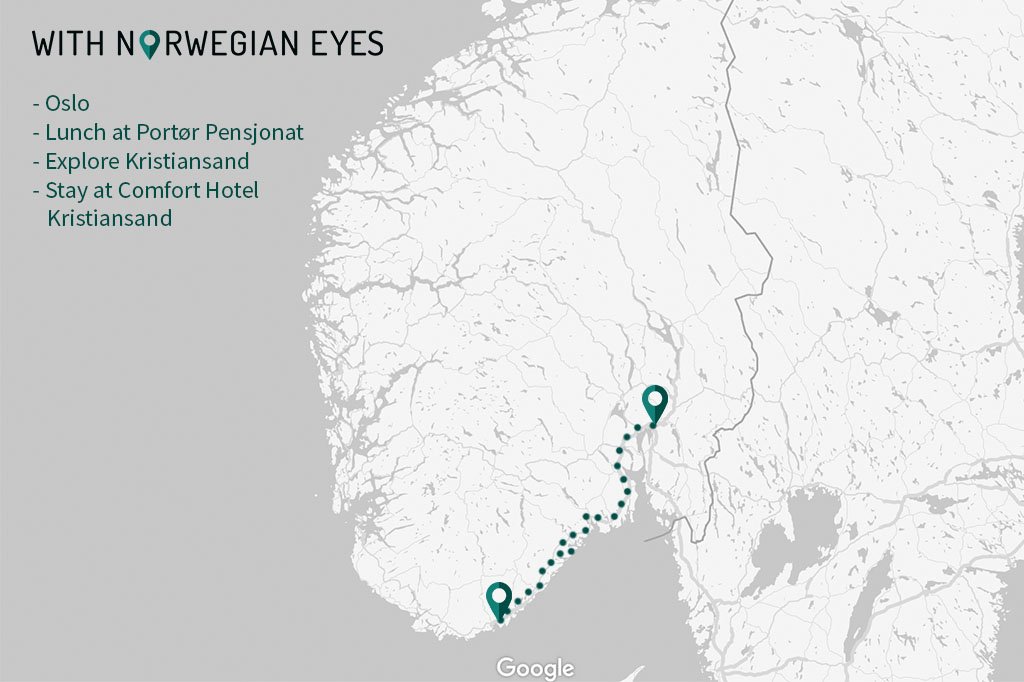 Road trip Norway itinerary day 1