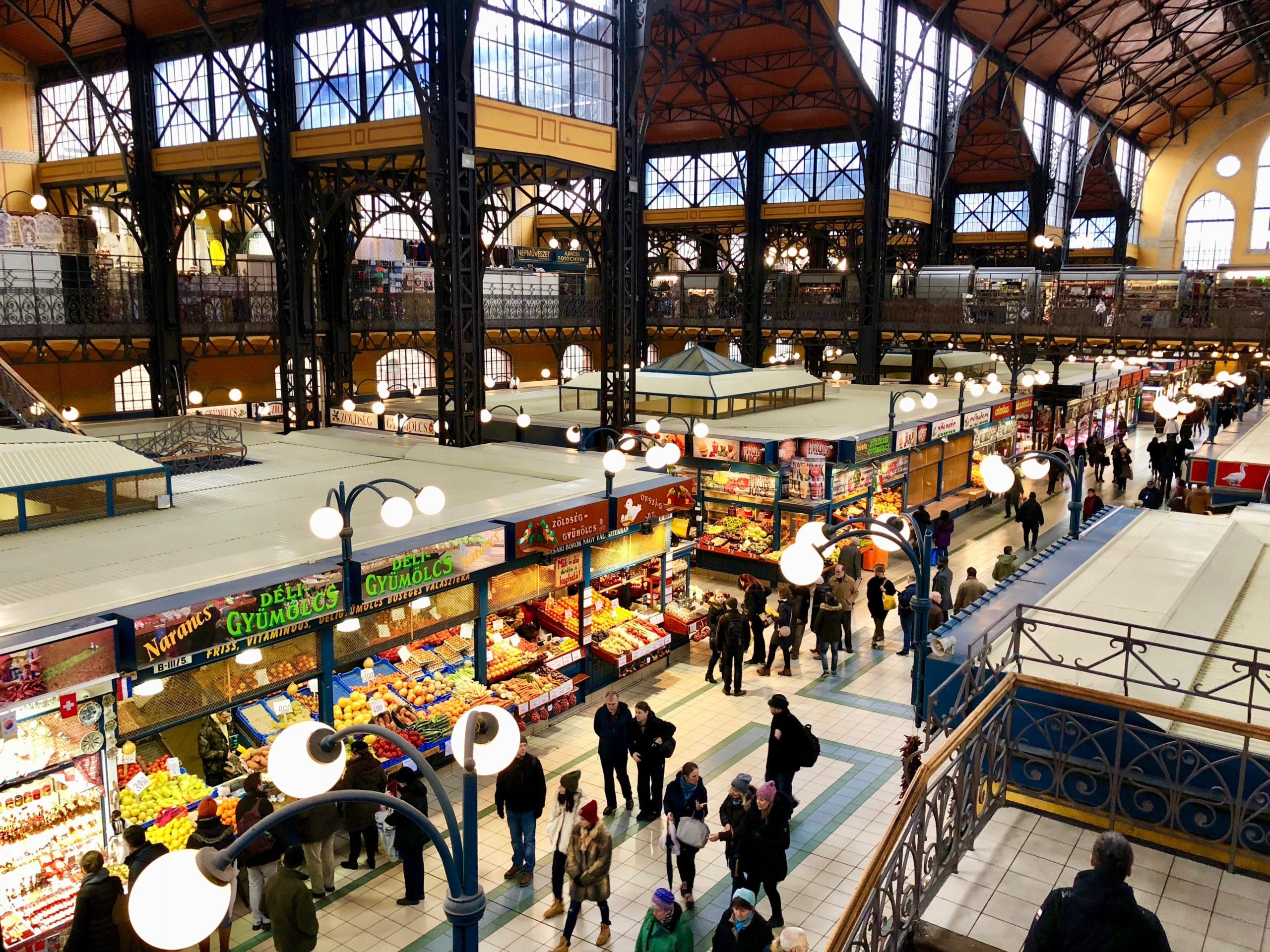 Travel tips Budapest Great Market Hall