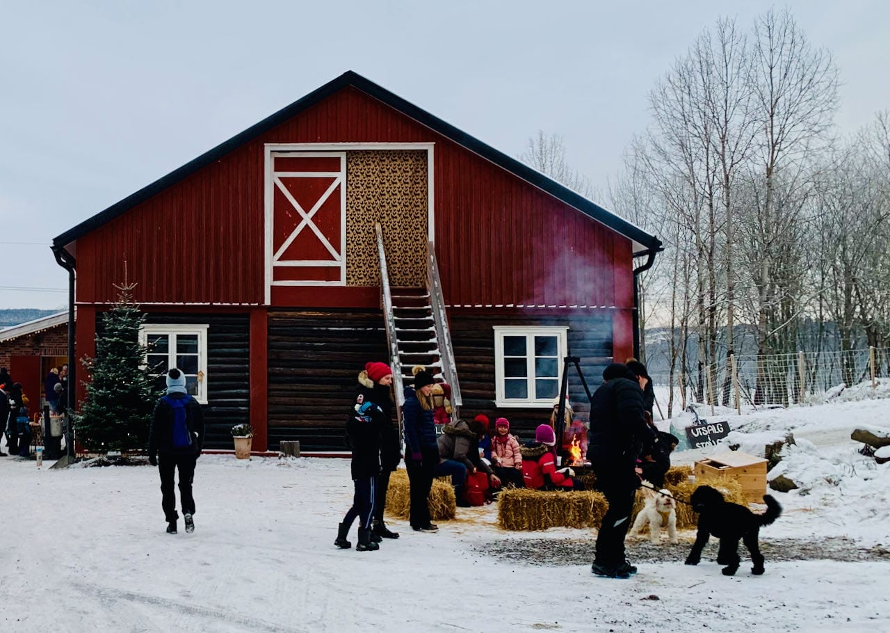 Julemarkedet på Abildsø gård