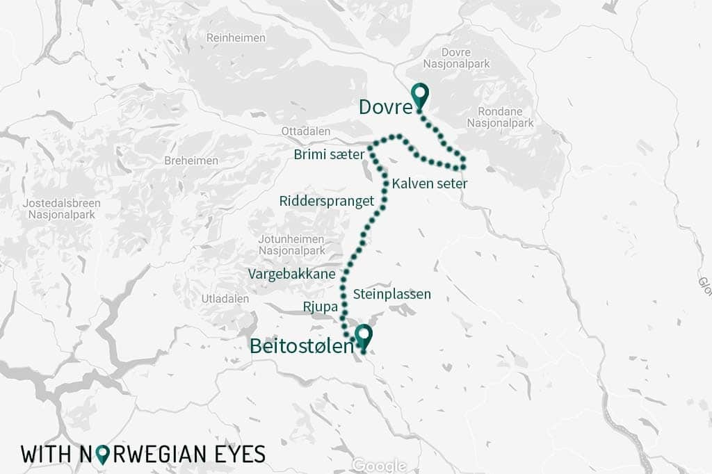 5-day Road Trip From Oslo Day 3 Dovre Beitostølen