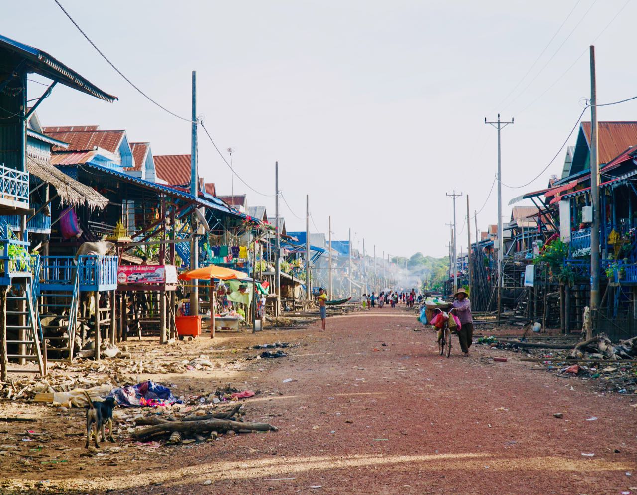 hjelpe lokalsamfunnet i Siem Reap i Kambodsja