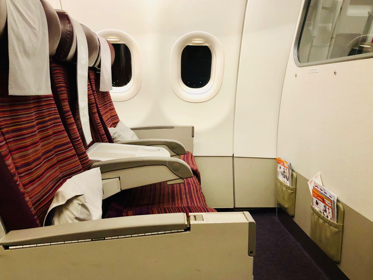 Review Thai Smile Airways Plus seat