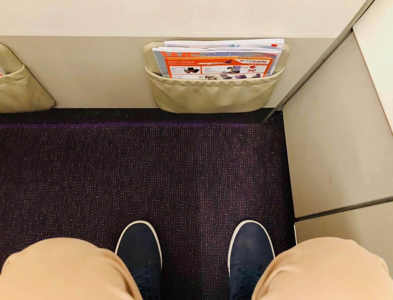 Review Thai Smile Airways Plus seat legroom