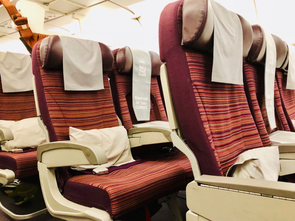 Review Thai Smile Airways Premium Economy Smile Plus Class From