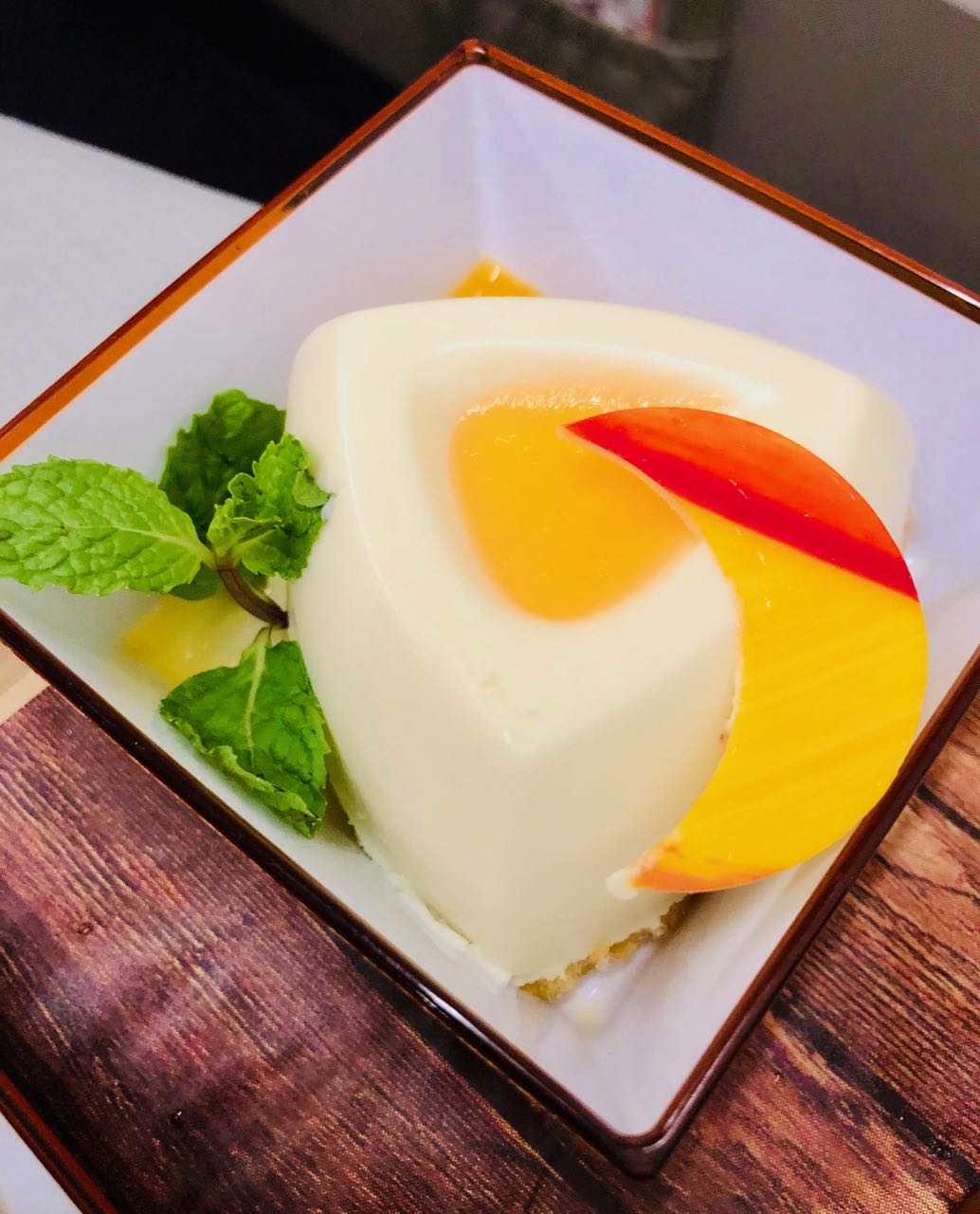 omtale Thai Smile Airways Pluss class dessert