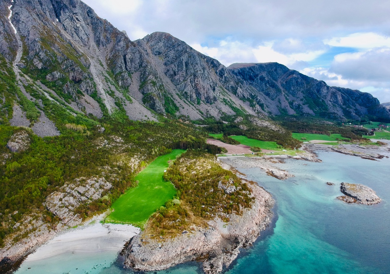 Eidem beach Vega Kystriksveien The Coastal Road