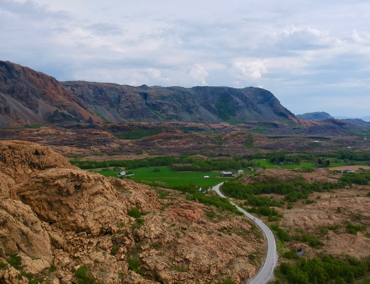 View of Stein on Leka