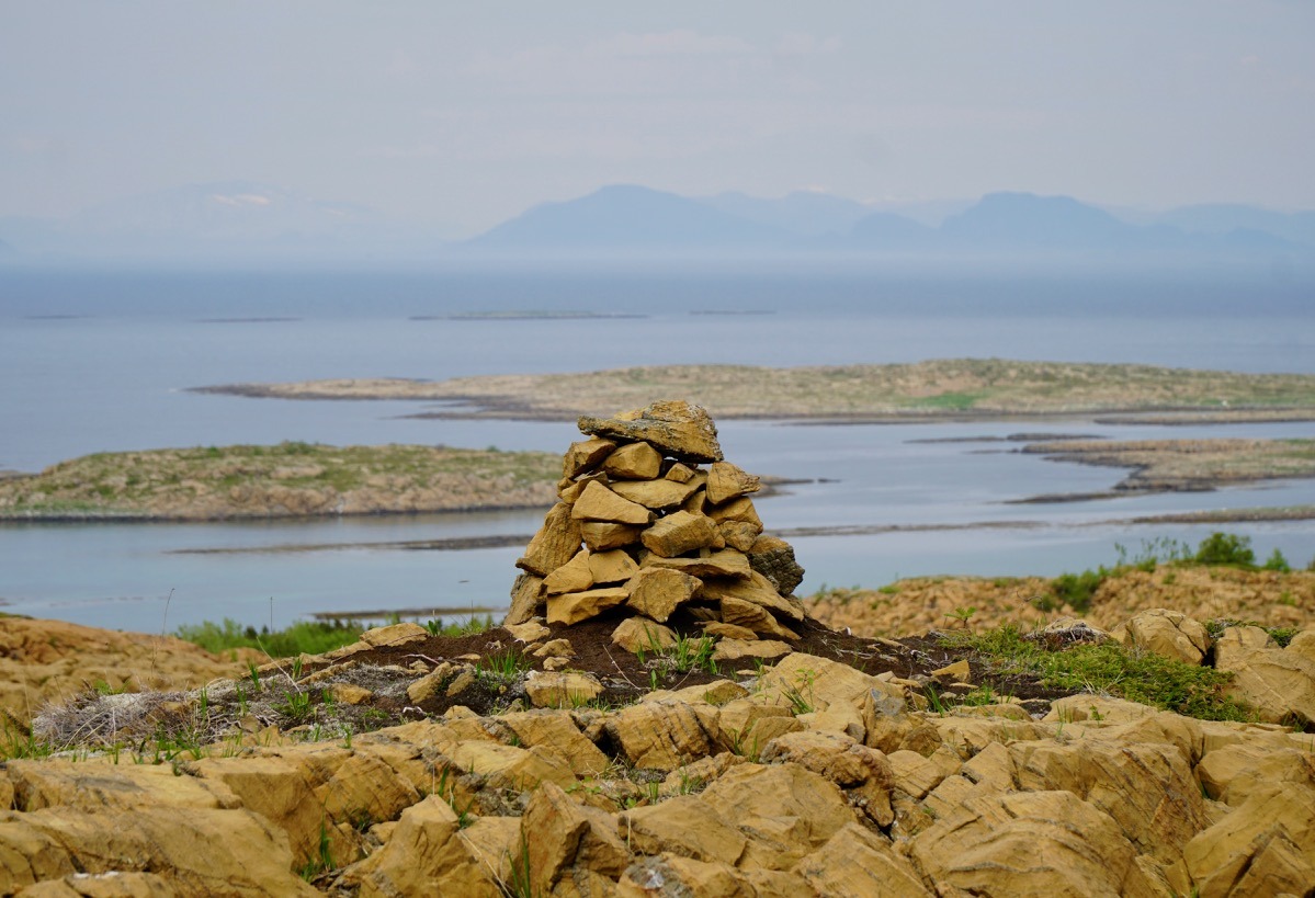 Hike to Ørnerovet on Leka