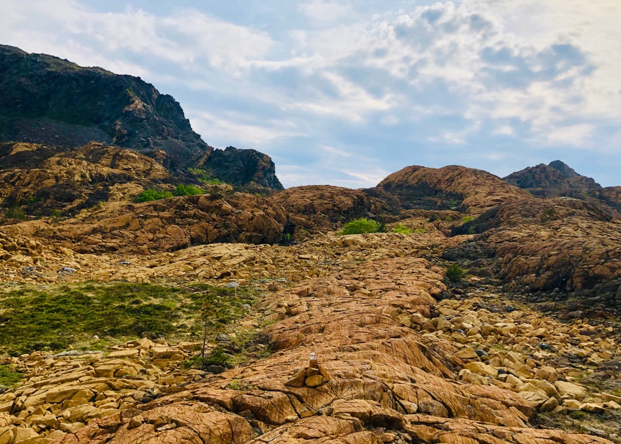 Hike to Ørnerovet on Leka