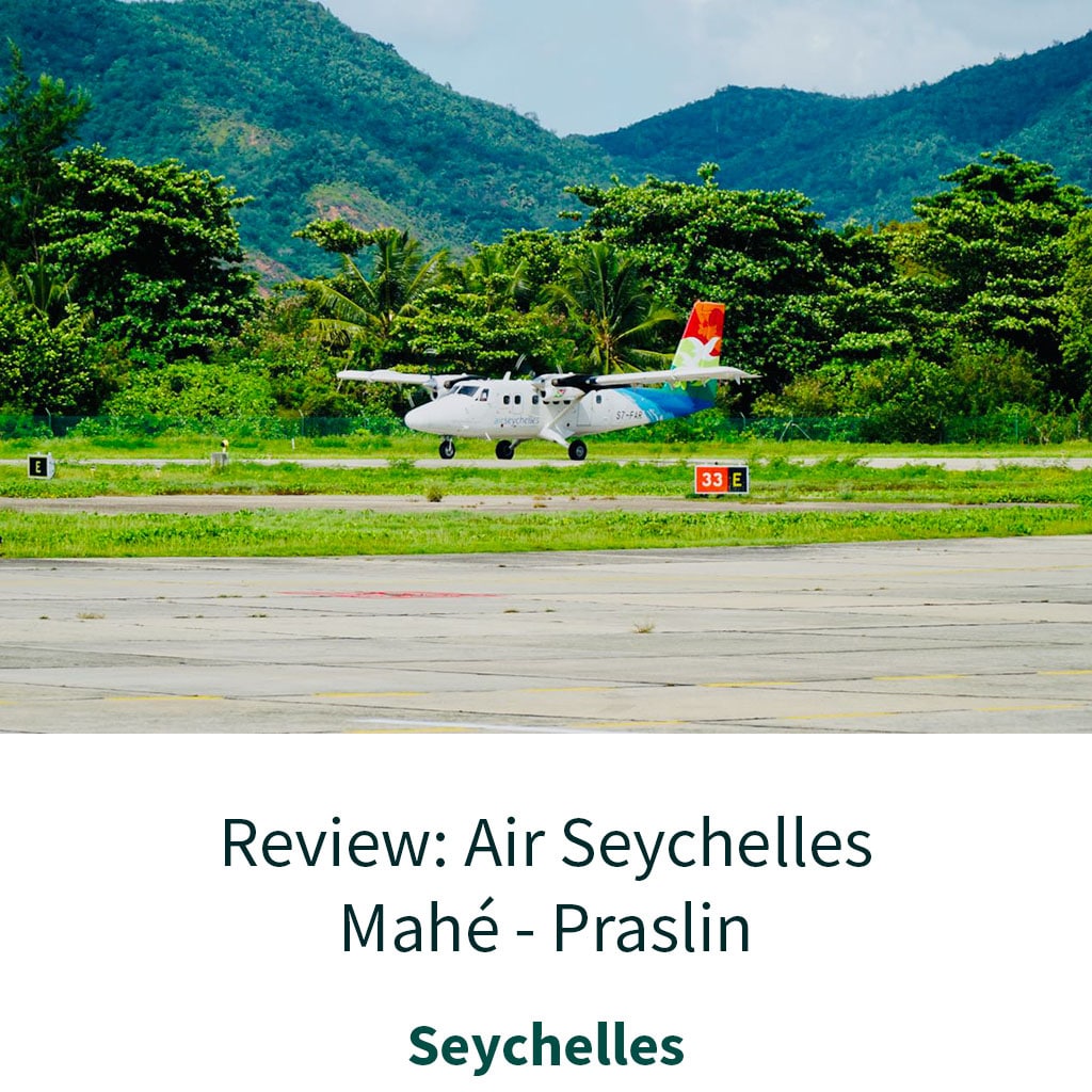 Review Flying With Air Seychelles Between Mahe And Praslin