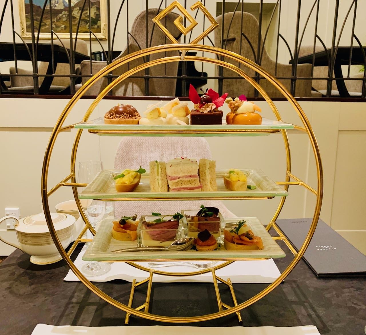 Three tier stand High Tea at Cordis Auckland review