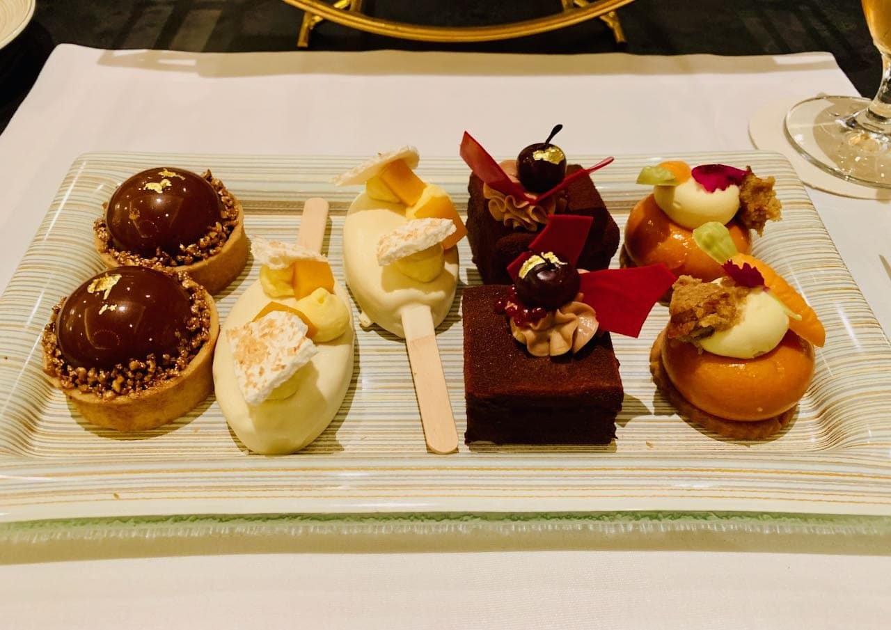 Sweets desserts High Tea at Cordis Auckland review