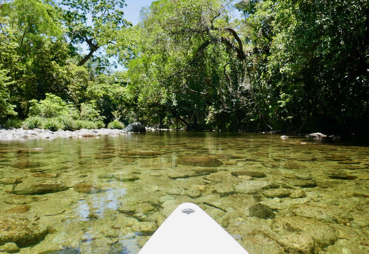 Kayak Mossman river Silky Oaks Lodge 