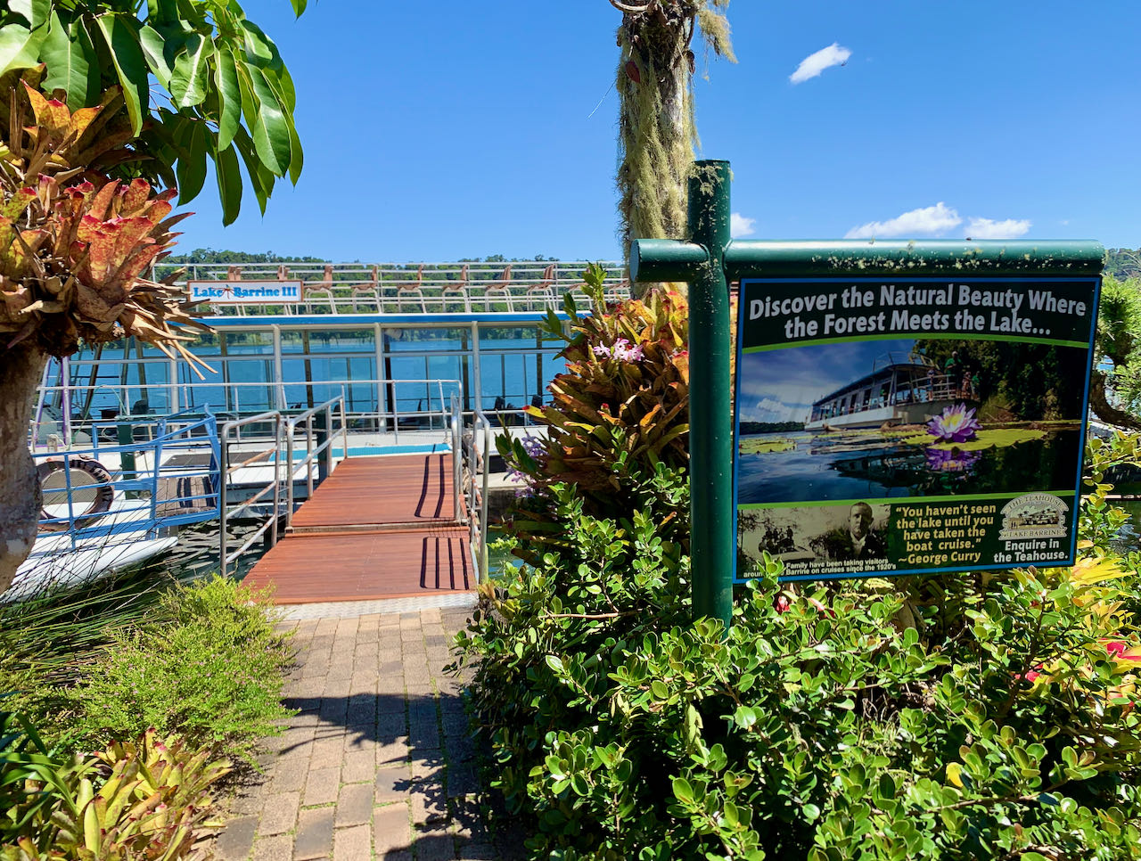 Cairns Road Trip Lake Barrine Rainforest Cruises & Teahouse 