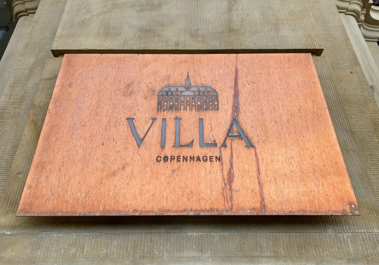 Villa Copenhagen sign