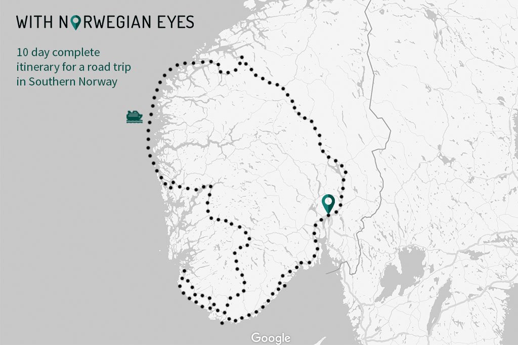 road trip norvege avril